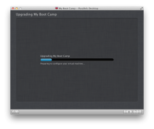 Upgrading Boot Camp VM
